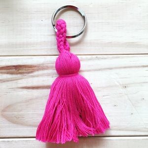 Tassel keychain